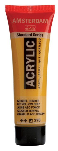 Peinture Acrylique en tube - carmin - 120ml - Amsterdam - Achetez  maintenant