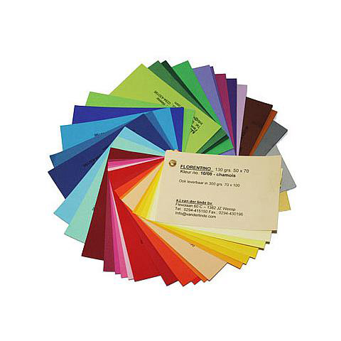 Destructief gips baai Florentino gekleurd papier 300 grams - Van der Linde gekleurd papier en  karton - Gekleurd papier - Papier & karton - Producten - Van der Linde