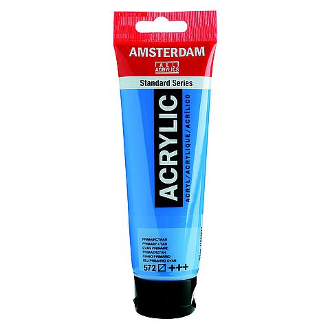 Amsterdam acrylverf Tube 120 ml. - Amsterdam Acrylics Acrylverven en hulpmiddelen - Kunstschildersmaterialen - Producten - Van der Linde