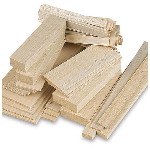 Balsa houten plankjes - Model engineering - en Modelbouw - Handvaardigheidmateriaal - - Van Linde