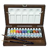 Aquarelverfkist hout