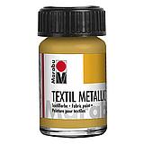 Metallic textielverf 15 ml